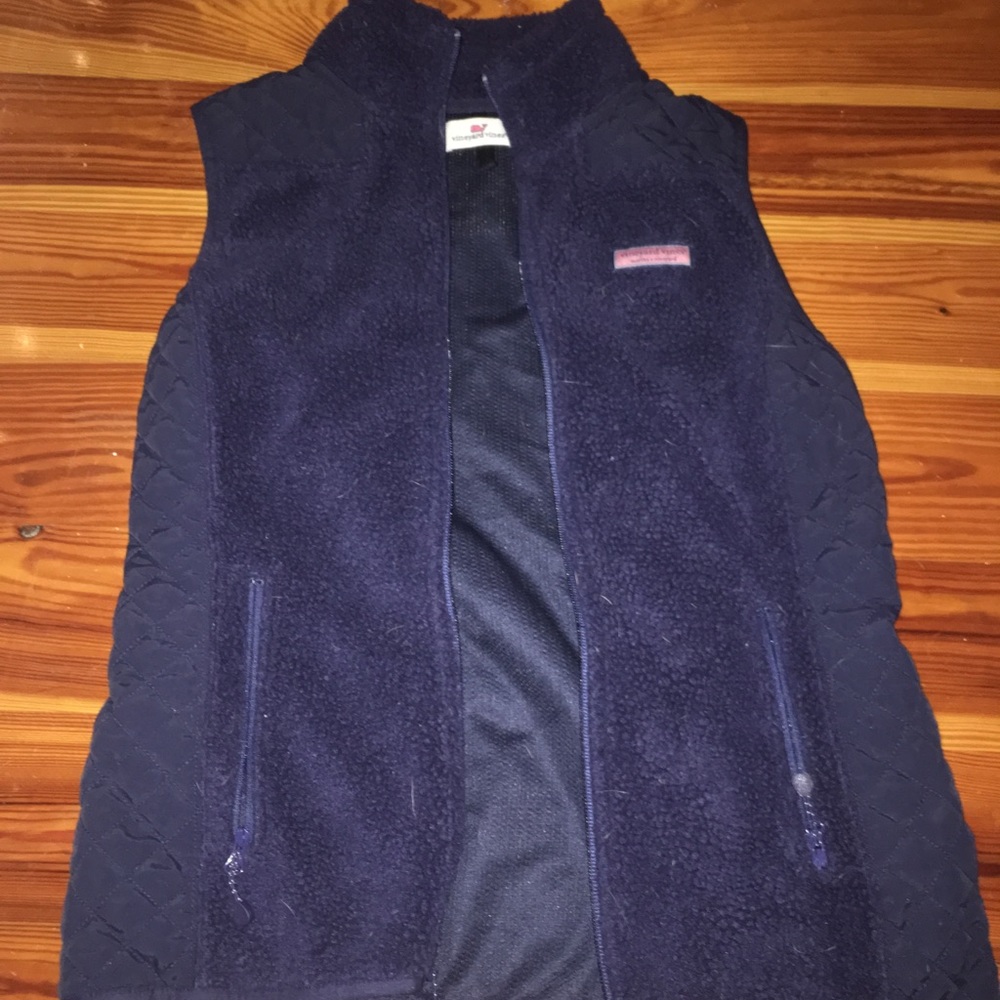 Vineyard Vines dark blue vest